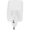 Mobiparts dubbele Thuislader Voedingsadapter GaN - 35W - USB-C - Wit