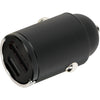 Mobiparts Fast Charge Autolader 30W USB + USB-C Zwart