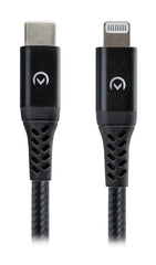 Mobilize Strong Nylon Cable Usb-C To Mfi Lightning 2M. 60W Black