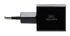 Mobilize Wall Charger Usb-C 20W With Pd/Pps Black
