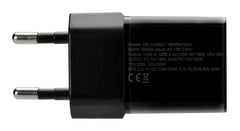 Mobilize Wall Charger Usb-C + Usb Gan 30W With Pd/Pps Black