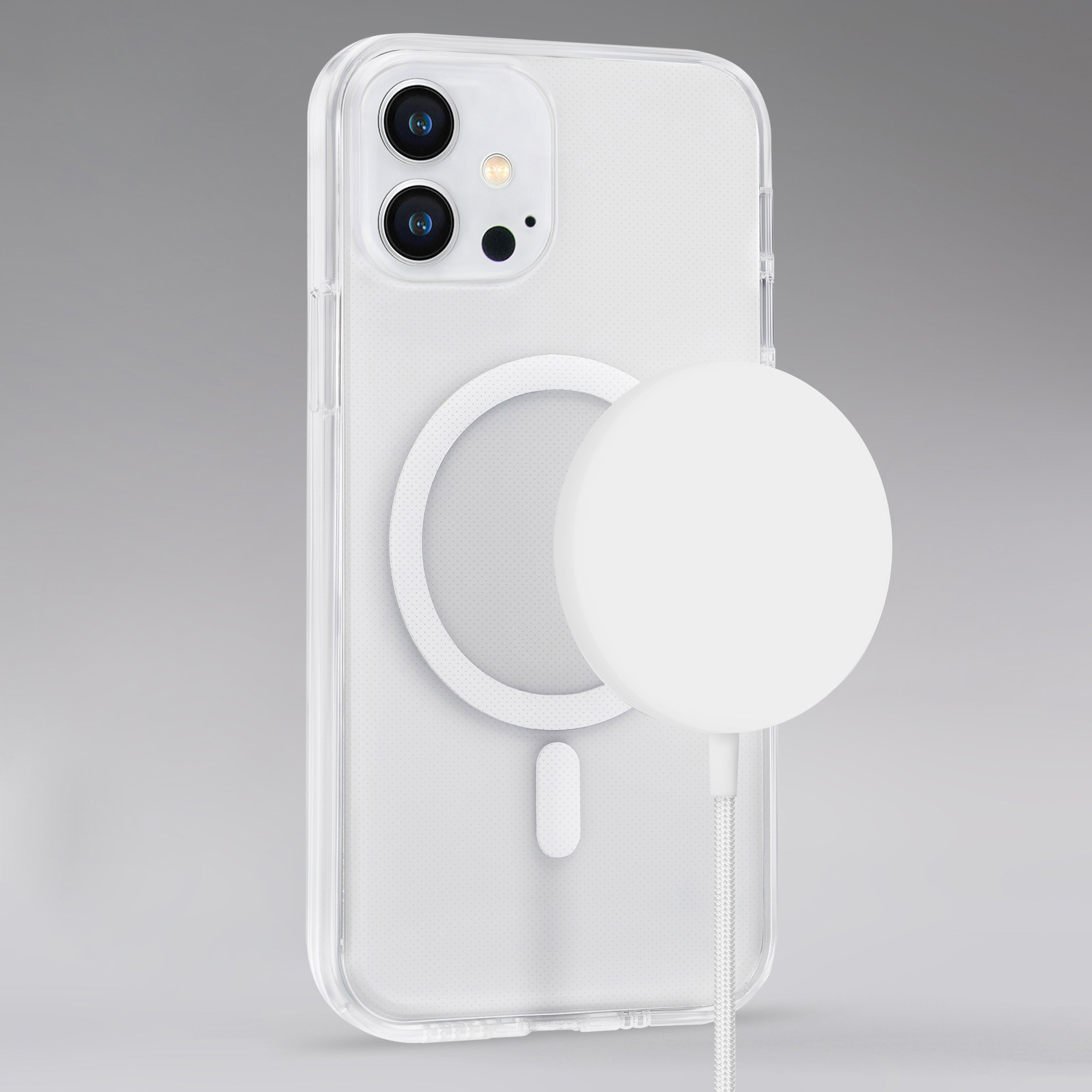 Mobilize Strong Magnetic Wireless Charger Magsafe Compatible 15W White - Acrylic