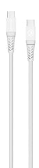 Mobilize Strong Nylon Cable Usb-C To Usb-C 1M. 100W White