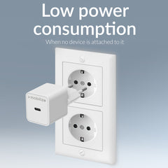Mobilize Wall Charger Usb-C Gan 30W With Pd/Pps White