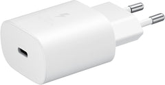 Samsung Ep-Ta800Xwegww Samsung Super Fast Pd Wall Charger Usb-C Incl. Usb-C Cable 25W White Bulk