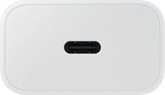 Samsung Ep-T2510Xwegeu Samsung Usb-C Pd Wall Charger 25W + Usb-C Cable White Bulk