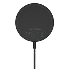 Mobilize 3In1 Magnetic Wireless Charger Magsafe Compatible 15W Black