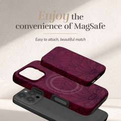 Mio By Mobilize Mio Powerbank 5000Mah With Double Sided Magsafe Compatibility Berry Blooms - Matt