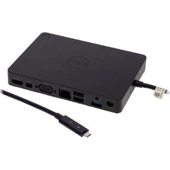 Dell WD15 Docking Station - 4K Dual Display - USB - C - 180W Adapter - HDMI, DisplayPort, VGA, Ethernet, USB 3.0 - Geschikt voor Dell en Andere Laptops - 123TelecomShop