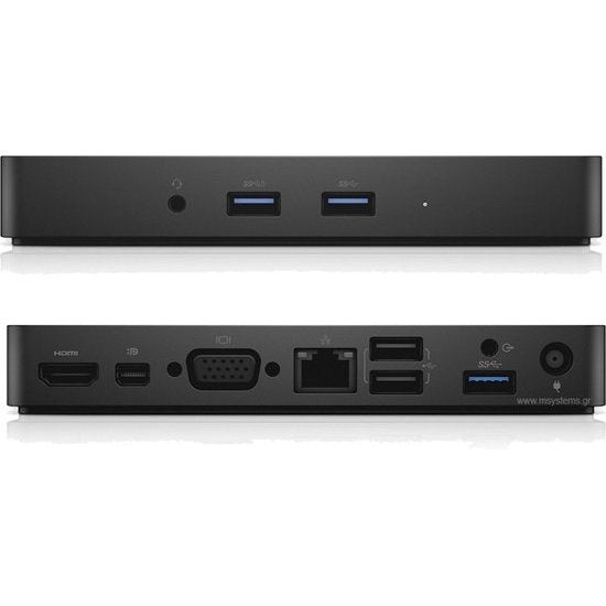 Dell WD15 Docking Station - 4K Dual Display - USB - C - 180W Adapter - HDMI, DisplayPort, VGA, Ethernet, USB 3.0 - Geschikt voor Dell en Andere Laptops - 123TelecomShop