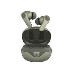 Fresh 'n Rebel Twins Rise - Draadloze Oordopjes - Noise Cancelling - Draadloos opladen - Dried Green - 123TelecomShop