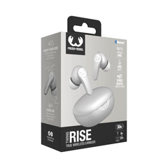 Fresh 'n Rebel Twins Rise - Draadloze Oordopjes - Noise Cancelling - Draadloos opladen - Ice Grey - 123TelecomShop