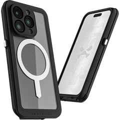 Ghostek Nautical Slim Waterproof Magsafe Case Apple Iphone 15 Pro Clear - 123TelecomShop