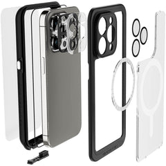 Ghostek Nautical Slim Waterproof Magsafe Case Apple Iphone 15 Pro Clear - 123TelecomShop