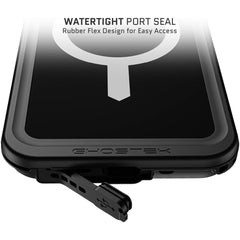 Ghostek Nautical Slim Waterproof Magsafe Case Apple Iphone 15 Pro Max Black - 123TelecomShop