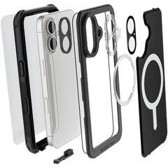 Ghostek Nautical Slim Waterproof Magsafe Case Apple Iphone 16 Black - 123TelecomShop