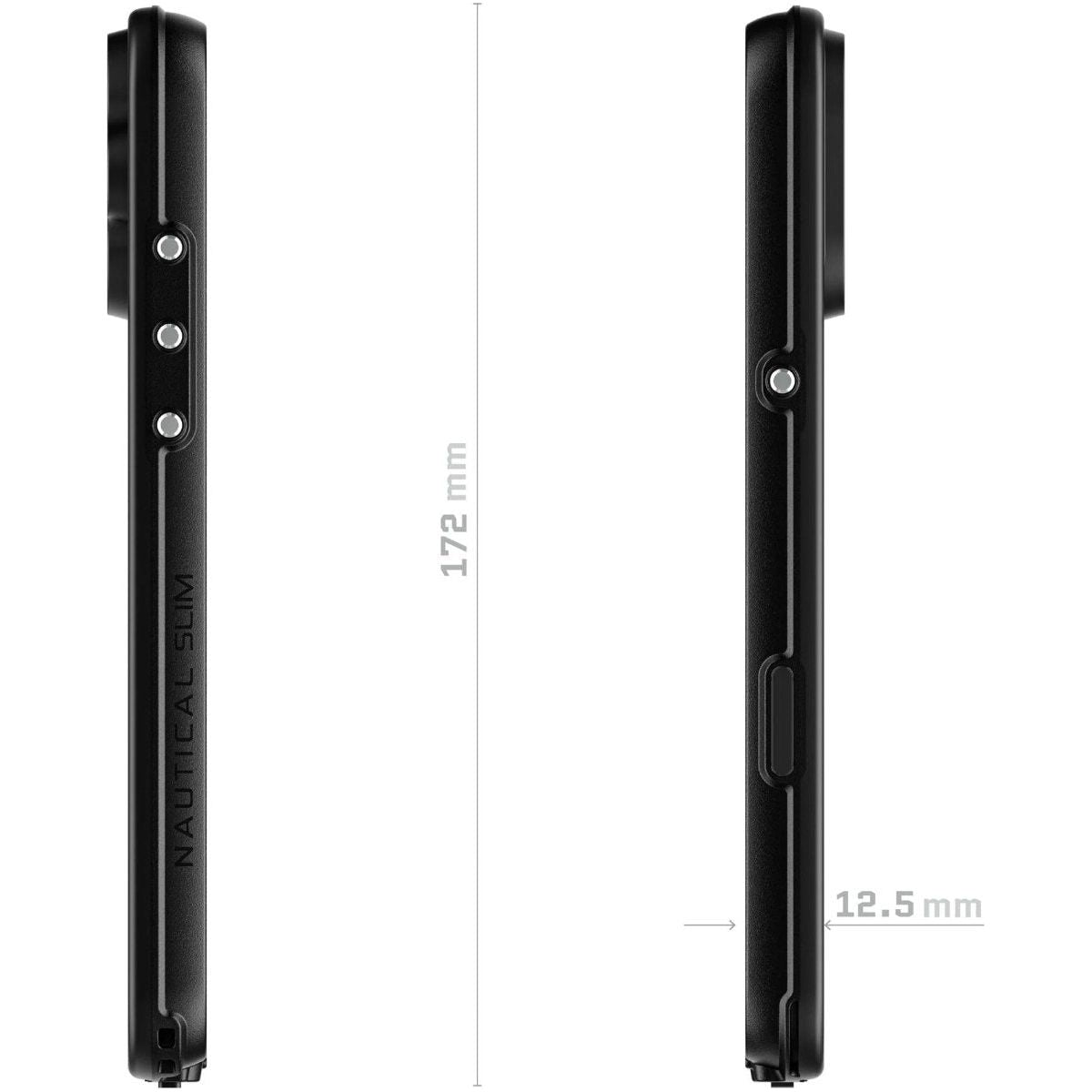 Ghostek Nautical Slim Waterproof Magsafe Case Apple Iphone 16 Plus Black - 123TelecomShop