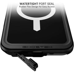 Ghostek Nautical Slim Waterproof Magsafe Case Apple Iphone 16 Plus Black - 123TelecomShop