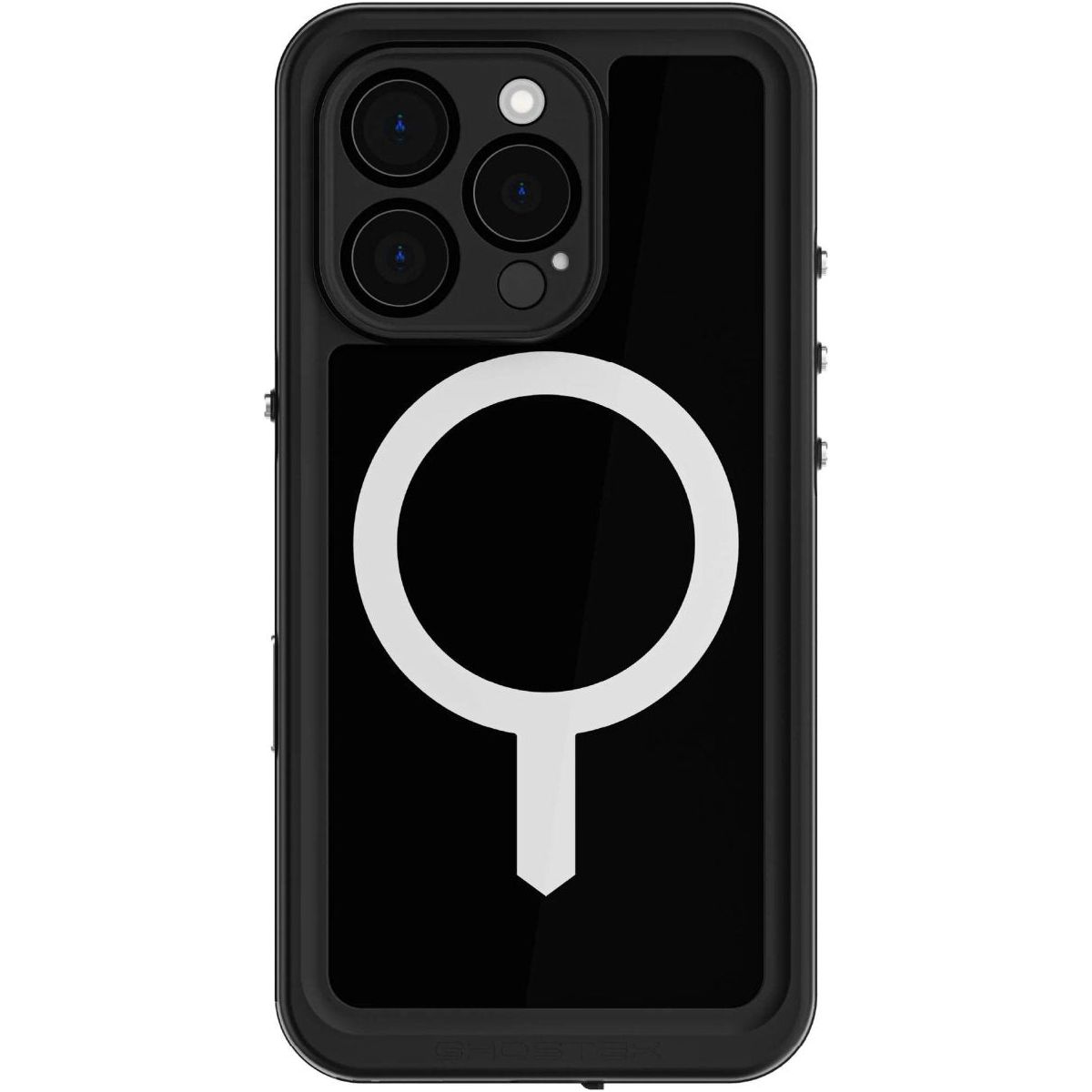 Ghostek Nautical Slim Waterproof Magsafe Case Apple Iphone 16 Pro Black - 123TelecomShop