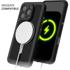 Ghostek Nautical Slim Waterproof Magsafe Case Apple Iphone 16 Pro Black - 123TelecomShop