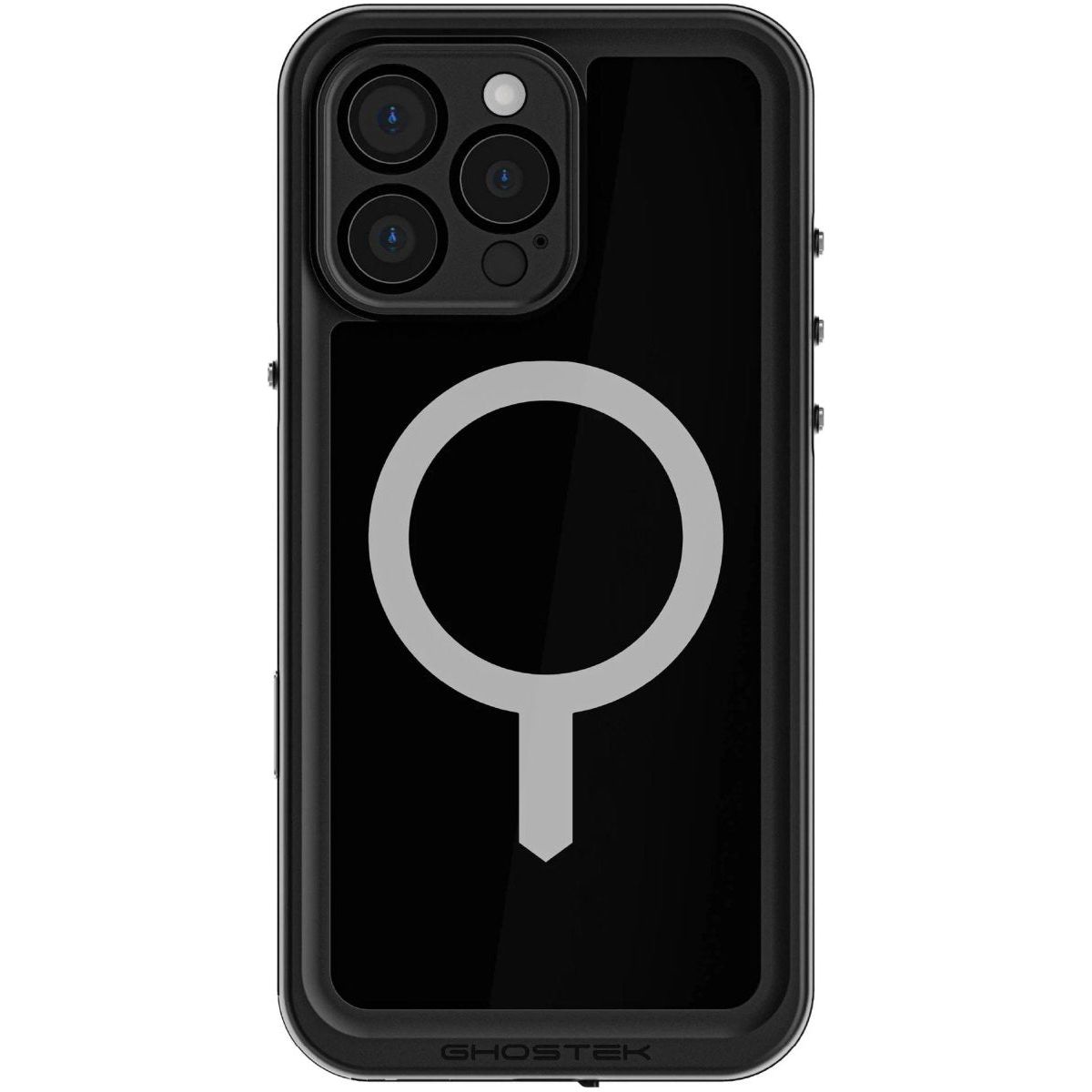 Ghostek Nautical Slim Waterproof Magsafe Case Apple Iphone 16 Pro Max Black - 123TelecomShop