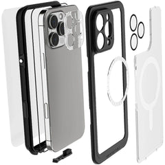 Ghostek Nautical Slim Waterproof Magsafe Case Apple Iphone 16 Pro Max Clear - 123TelecomShop