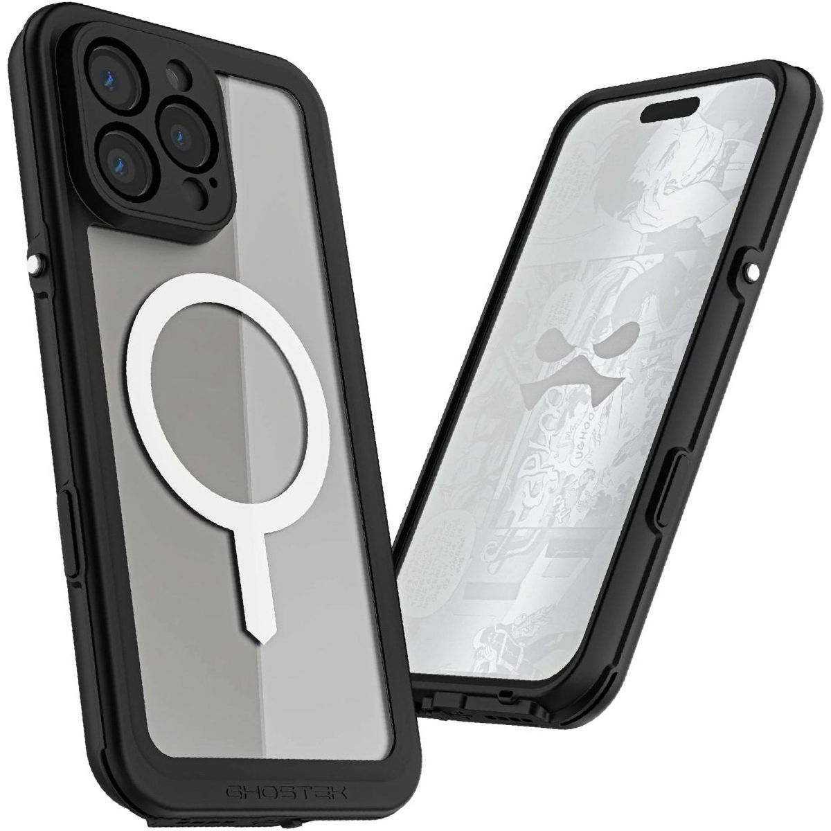 Ghostek Nautical Slim Waterproof Magsafe Case Apple Iphone 16 Pro Max Clear - 123TelecomShop