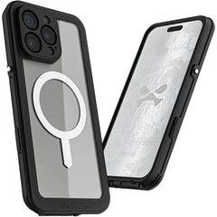 Ghostek Nautical Slim Waterproof Magsafe Case Apple Iphone 16 Pro Max Clear - 123TelecomShop