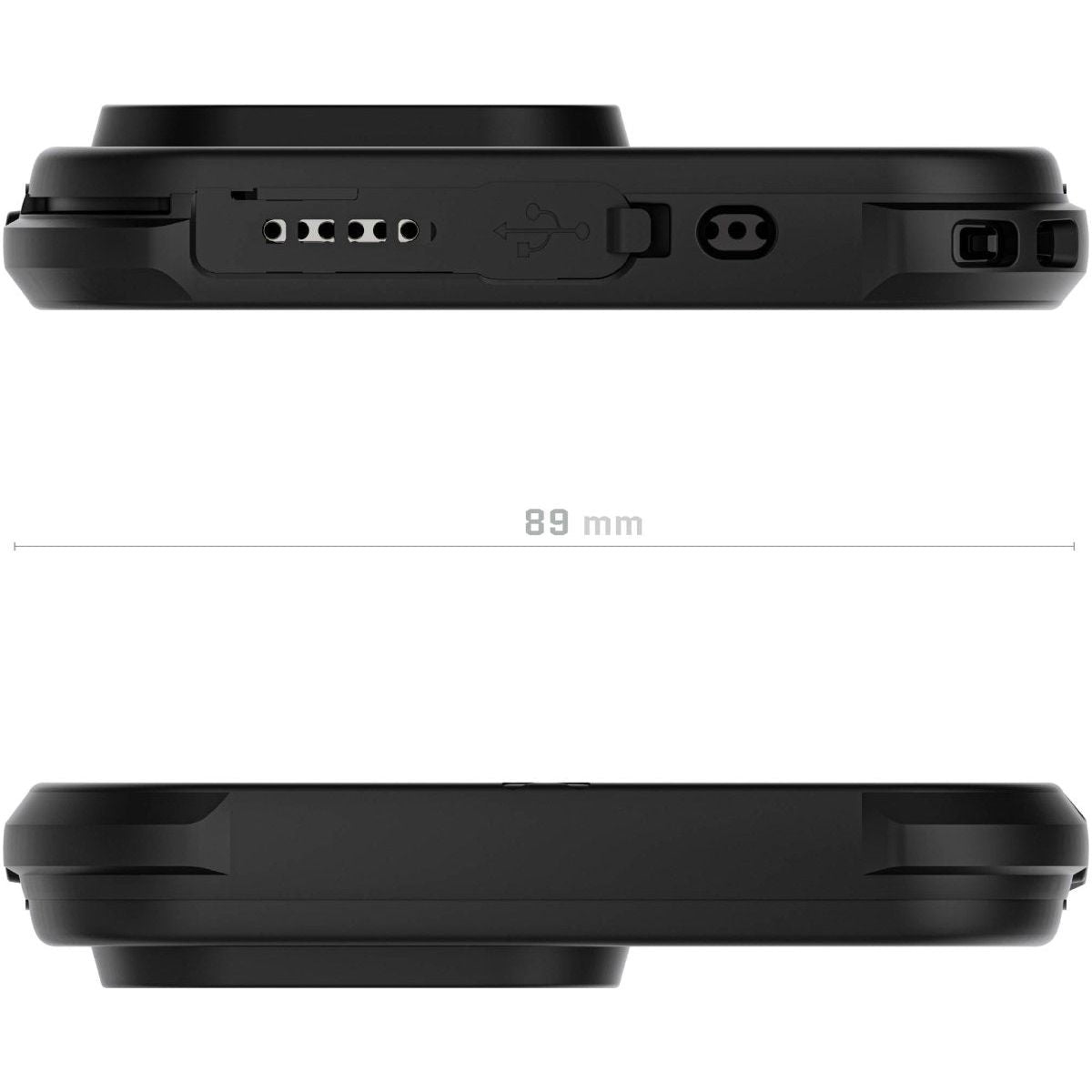 Ghostek Nautical Waterproof Magsafe Case + Belt Swivel Holster Apple Iphone 15 Pro Max Black - 123TelecomShop