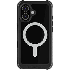 Ghostek Nautical Waterproof Magsafe Case + Belt Swivel Holster Apple Iphone 16 Black - 123TelecomShop
