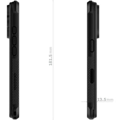 Ghostek Nautical Waterproof Magsafe Case + Belt Swivel Holster Apple Iphone 16 Black - 123TelecomShop