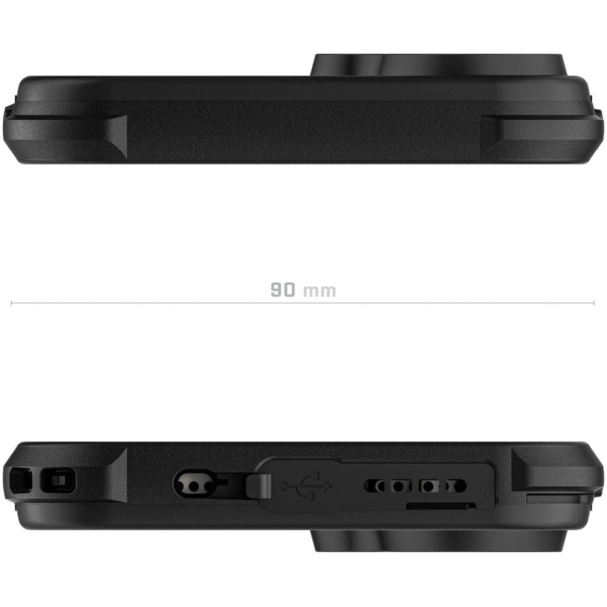 Ghostek Nautical Waterproof Magsafe Case + Belt Swivel Holster Apple Iphone 16 Plus Black - 123TelecomShop