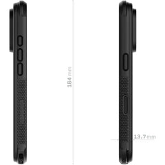 Ghostek Nautical Waterproof Magsafe Case + Belt Swivel Holster Apple Iphone 16 Pro Black - 123TelecomShop