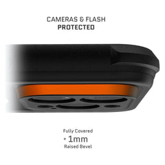 Ghostek Nautical Waterproof Magsafe Case + Belt Swivel Holster Apple Iphone 16 Pro Max Black - 123TelecomShop