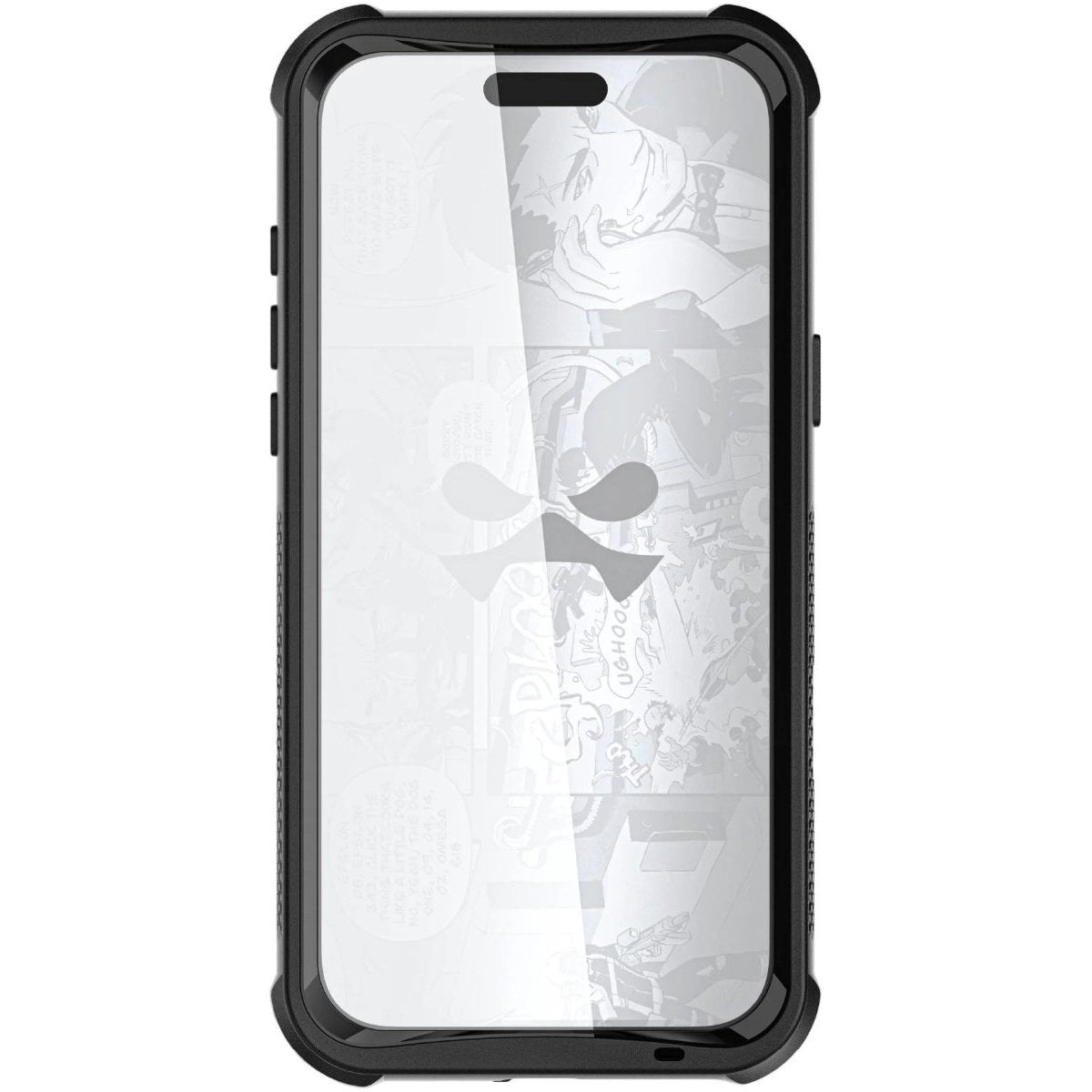 Ghostek Nautical Waterproof Magsafe Case + Belt Swivel Holster Apple Iphone 16 Pro Max Black - 123TelecomShop