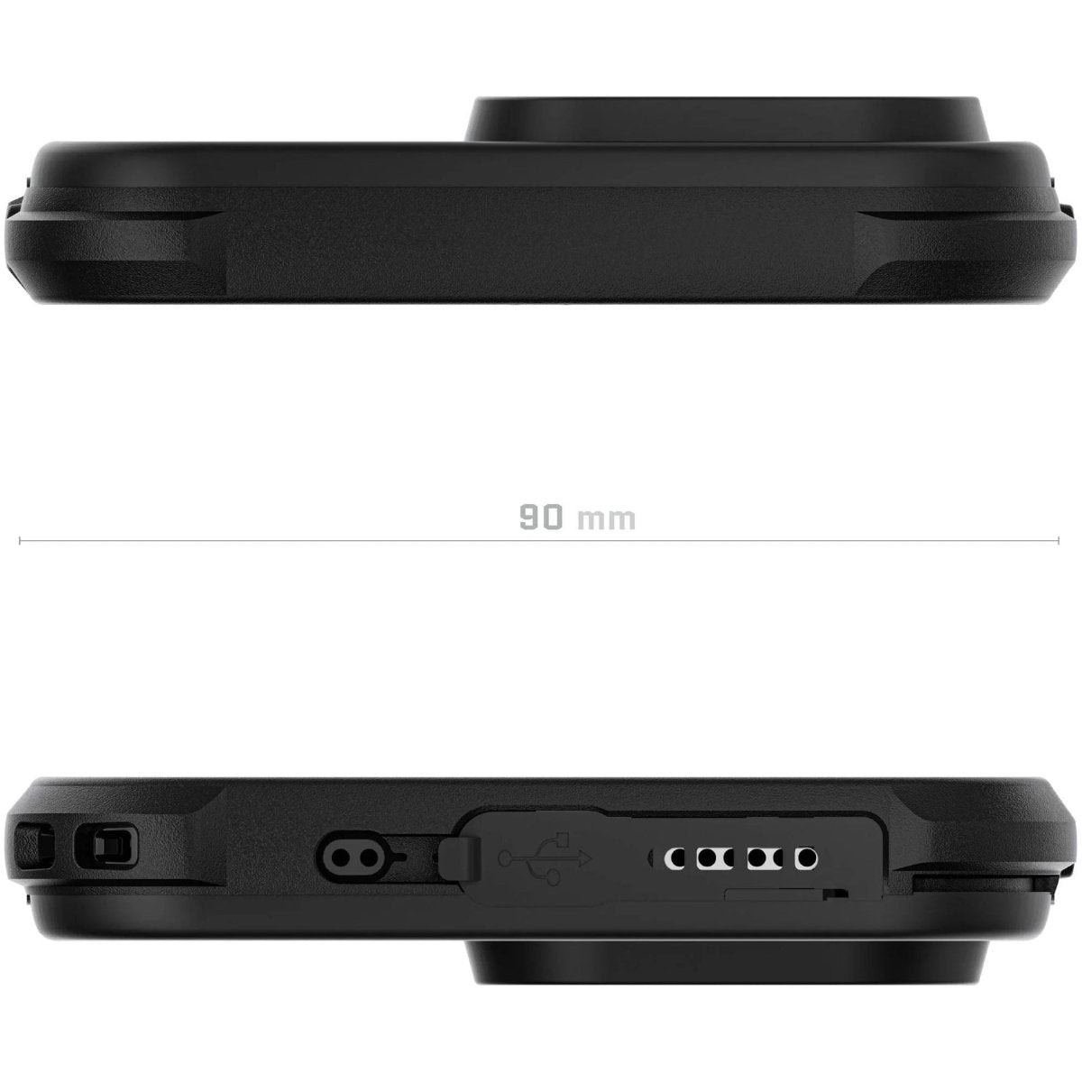 Ghostek Nautical Waterproof Magsafe Case + Belt Swivel Holster Apple Iphone 16 Pro Max Clear - 123TelecomShop