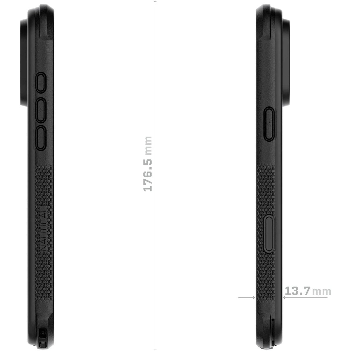 Ghostek Nautical Waterproof Magsafe Case + Belt Swivel Holster Apple Iphone 16 Pro Max Clear - 123TelecomShop