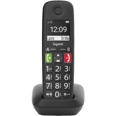 Gigaset Duo E290R - Huistelefoon met grote knoppen - Zwart - 123TelecomShop