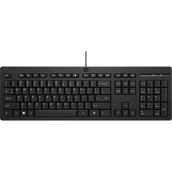 HP 125 toetsenbord met kabel - 123TelecomShop