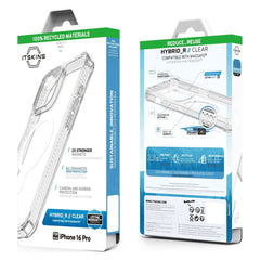 Itskins Level 2 Hybridmagclear_R For Apple Iphone 16 Pro Transparent - 123TelecomShop