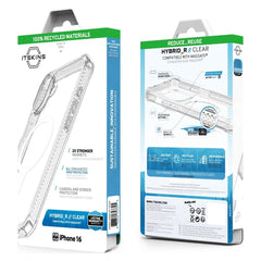 Itskins Level 2 Hybridmagclear_R For Apple Iphone 16 Transparent - 123TelecomShop