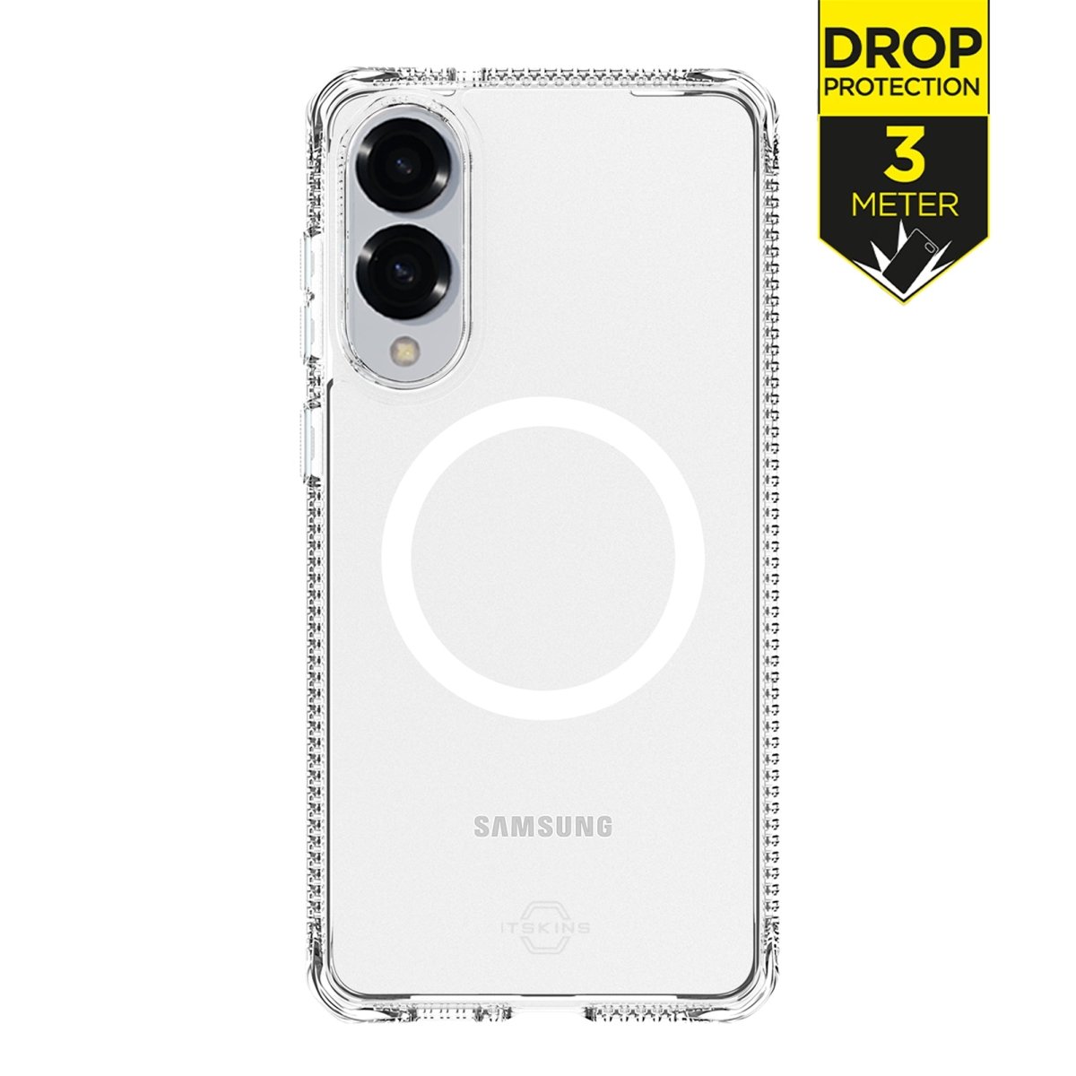 Itskins Level 2 Hybridmagclear_R For Samsung Galaxy S25 Edge 5G Transparent - 123TelecomShop