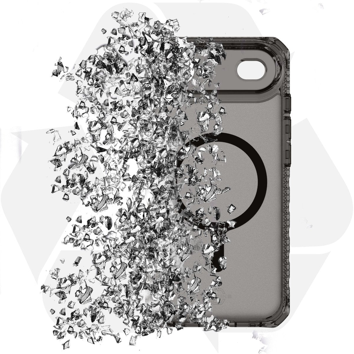 Itskins Level 2 Hybridmagfrost_R For Apple Iphone 17 Air Black - 123TelecomShop