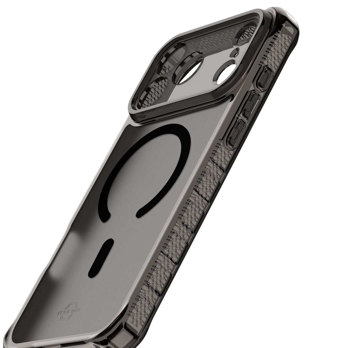 Itskins Level 2 Hybridmagfrost_R For Apple Iphone 17 Pro Black - 123TelecomShop