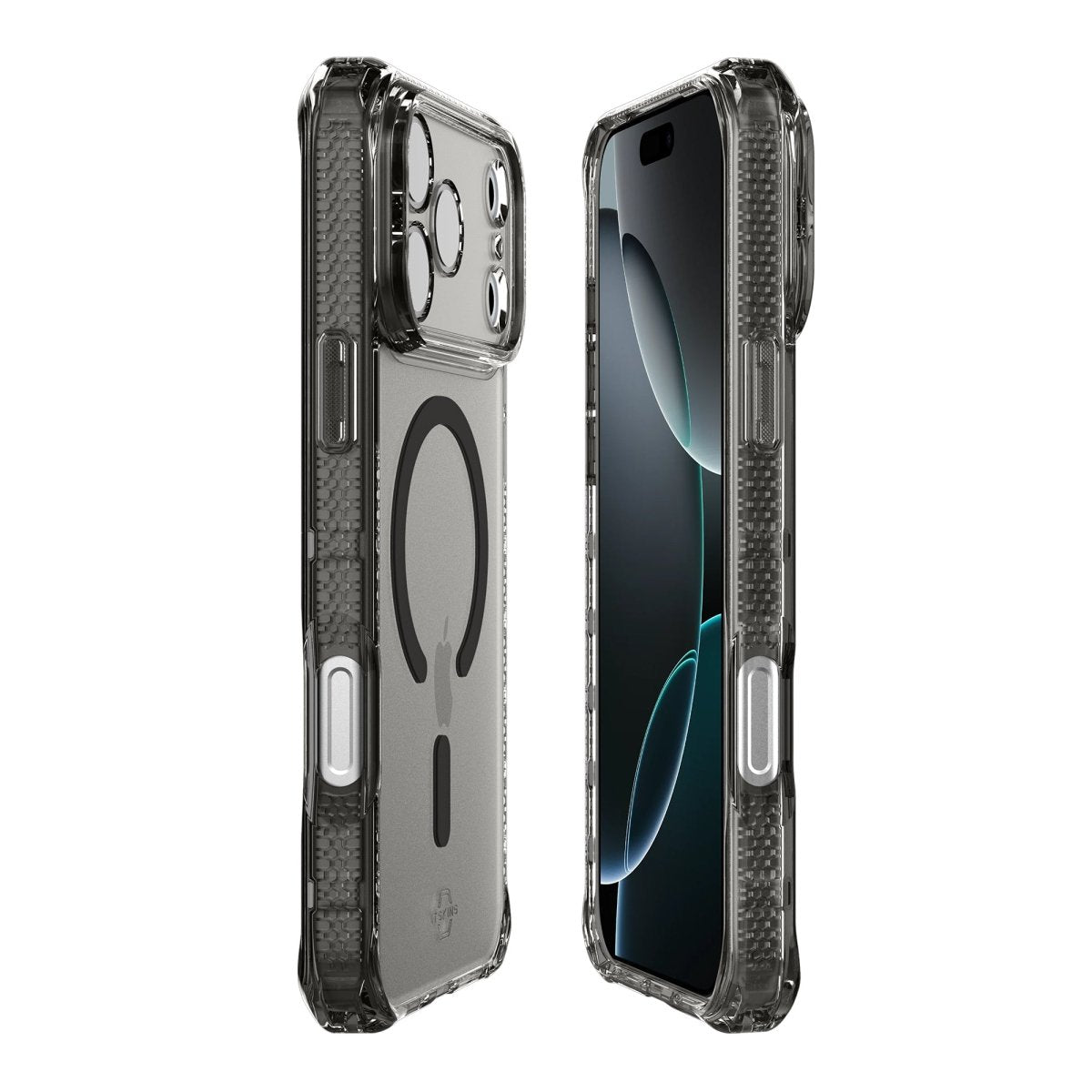 Itskins Level 2 Hybridmagfrost_R For Apple Iphone 17 Pro Black - 123TelecomShop