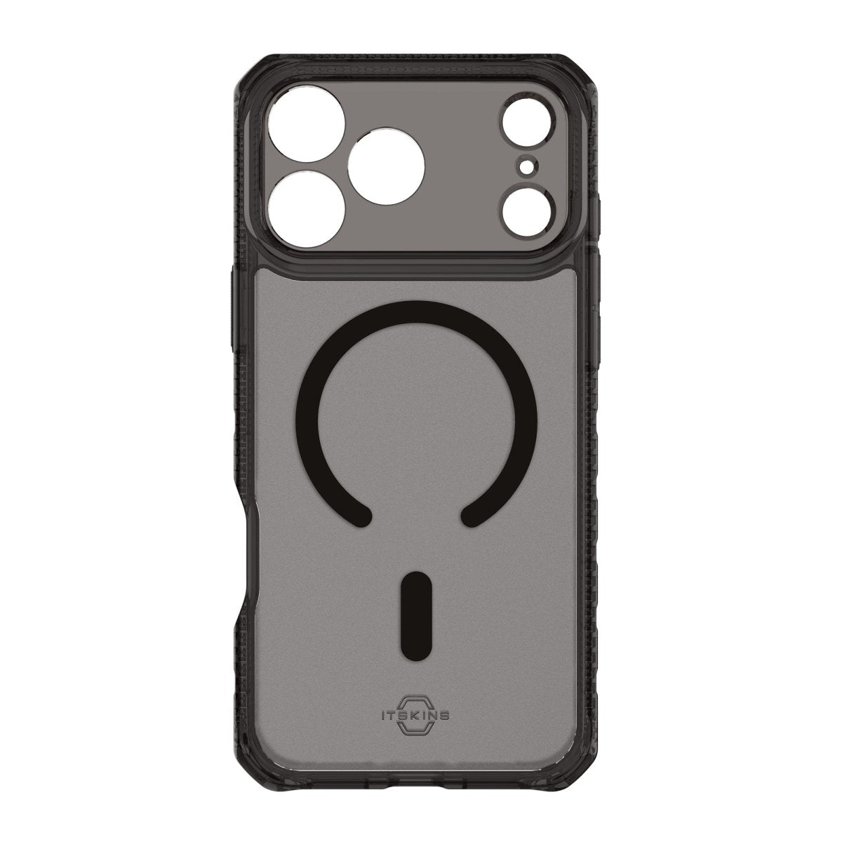 Itskins Level 2 Hybridmagfrost_R For Apple Iphone 17 Pro Black - 123TelecomShop