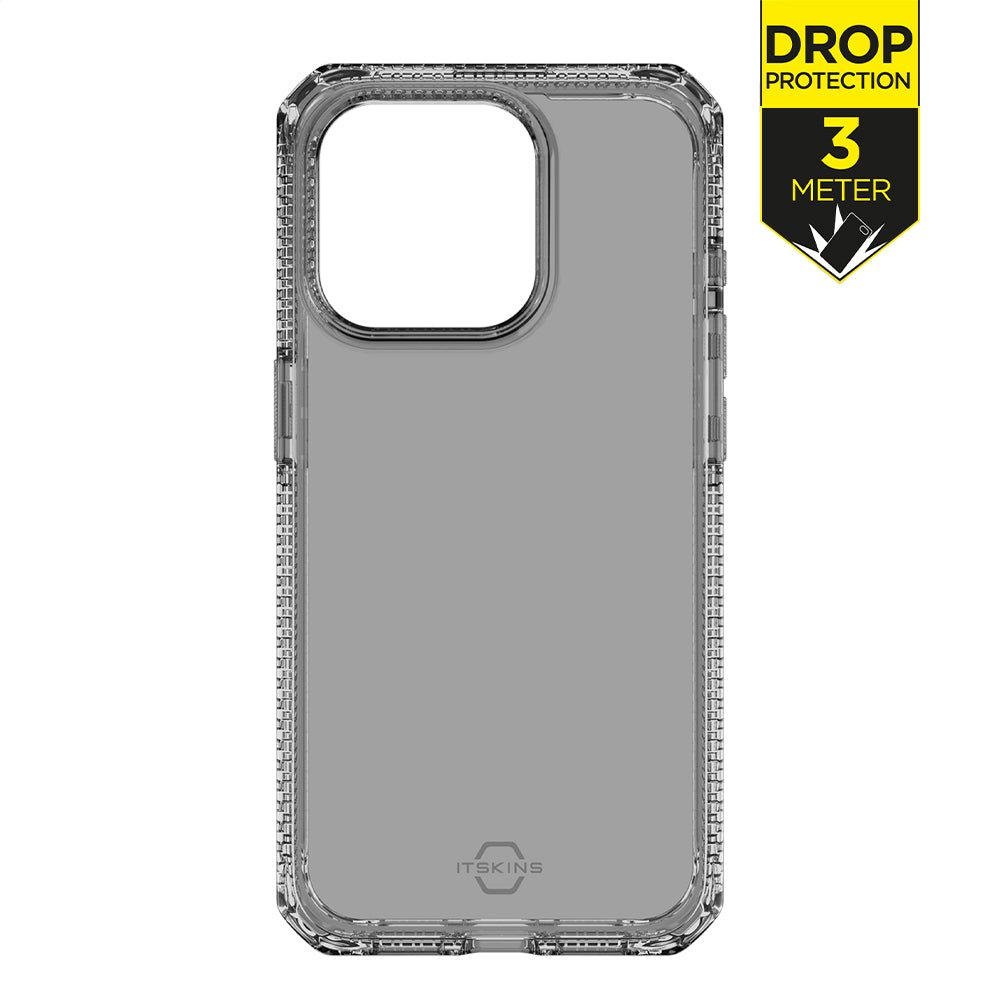 Itskins Level 2 Spectrumclear_R For Apple Iphone 15 Pro Max Smoke - 123TelecomShop