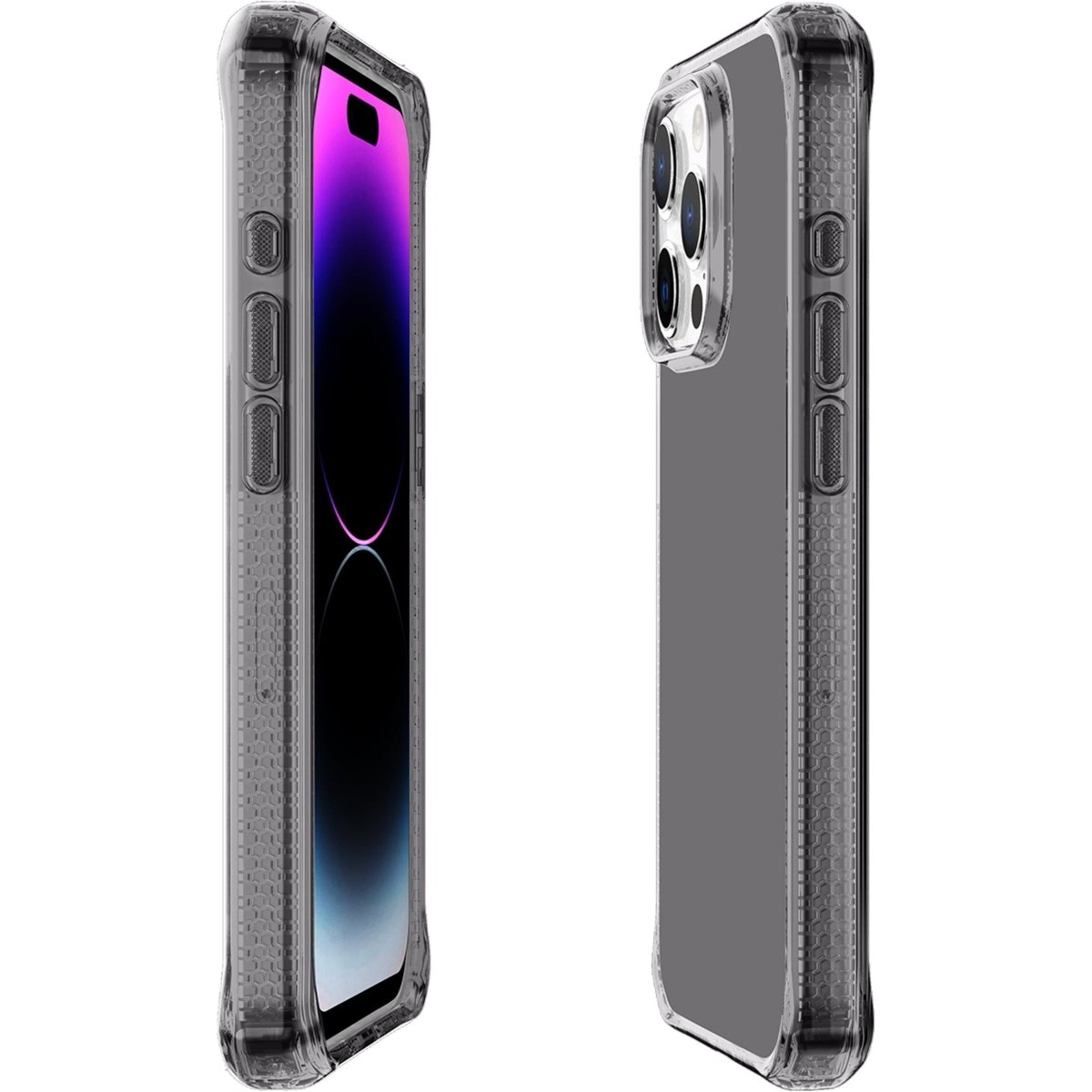 Itskins Level 2 Spectrumclear_R For Apple Iphone 15 Pro Smoke - 123TelecomShop