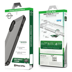 Itskins Level 2 Spectrumclear_R For Apple Iphone 16 Plus Smoke - 123TelecomShop