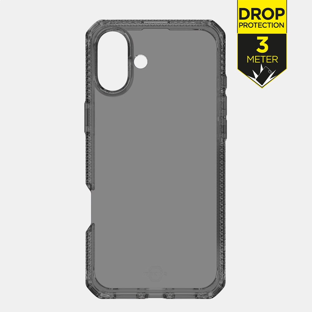 Itskins Level 2 Spectrumclear_R For Apple Iphone 16 Smoke - 123TelecomShop